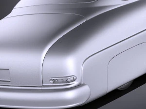 Mercury Coupe 1950 Led Sled 3D Model
