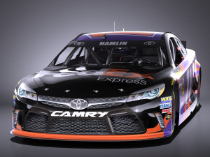 Nascar Toyota Camry Fedex Denny Hamlin 2017 vray Modèle 3D