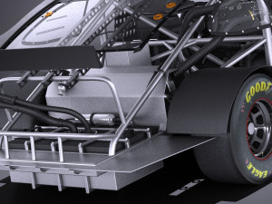 Nascar Toyota Camry Fedex Denny Hamlin 2017 vray Modèle 3D