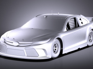 Nascar Toyota Camry Fedex Denny Hamlin 2017 vray Modèle 3D