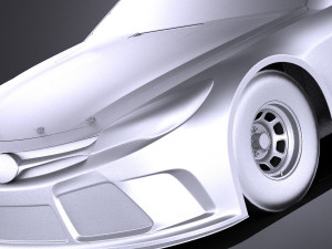 Nascar Toyota Camry Fedex Denny Hamlin 2017 vray Modèle 3D