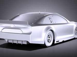 Nascar Toyota Camry Fedex Denny Hamlin 2017 vray Modèle 3D