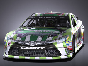 Nascar Toyota Camry Interstate Kyle Bush 2017 vray 3Dモデル