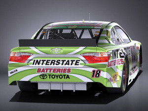 Nascar Toyota Camry Interstate Kyle Bush 2017 vray 3Dモデル