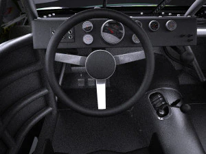 Nascar Toyota Camry Interstate Kyle Bush 2017 vray 3D Model