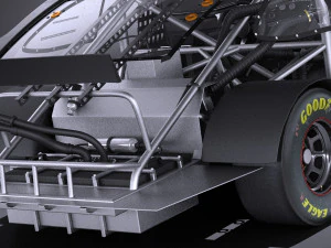 Nascar Toyota Camry Interstate Kyle Bush 2017 vray 3D Model