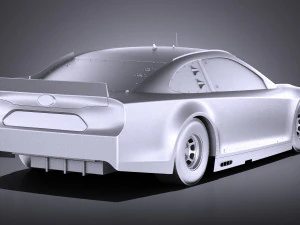 Nascar Toyota Camry Interstate Kyle Bush 2017 vray 3D Model