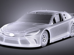 Nascar Toyota Camry Interstate Kyle Bush 2017 vray 3Dモデル