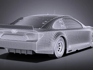 Nascar Toyota Camry Interstate Kyle Bush 2017 vray 3D Model