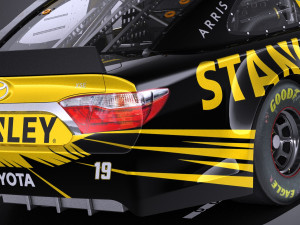 Nascar Toyota Camry Stanley Carl Edwards 2017 vray Modèle 3D