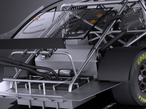 Nascar Toyota Camry Stanley Carl Edwards 2017 vray Modèle 3D
