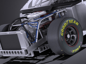 Nascar Toyota Camry Stanley Carl Edwards 2017 vray Modèle 3D