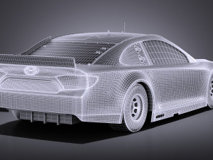 Nascar Toyota Camry Stanley Carl Edwards 2017 vray Modèle 3D