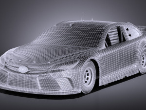 Nascar Toyota Camry Stanley Carl Edwards 2017 vray Modèle 3D