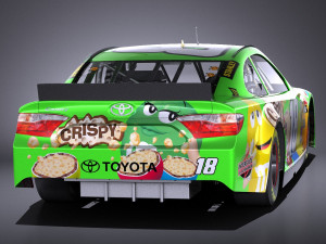 Nascar Toyota Camry MMS Kyle Busch 2017 vray Modelo 3D