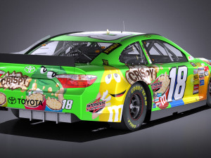 Nascar Toyota Camry MMS Kyle Busch 2017 vray Modelo 3D