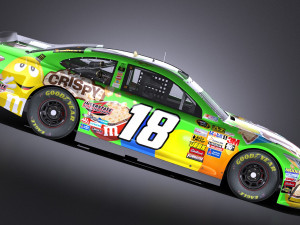 Nascar Toyota Camry MMS Kyle Busch 2017 vray Modelo 3D
