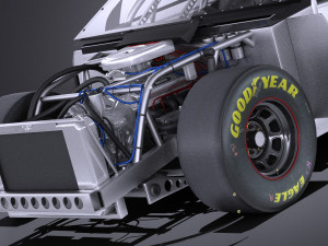 Nascar Toyota Camry MMS Kyle Busch 2017 vray Modelo 3D