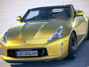 Nissan 370Z Convertible 2017 Modello 3D