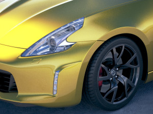 Nissan 370Z Convertible 2017 Modello 3D
