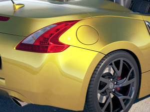 Nissan 370Z Convertible 2017 Modello 3D