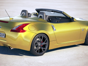 Nissan 370Z Convertible 2017 Modello 3D