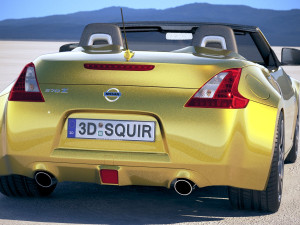 Nissan 370Z Convertible 2017 Modello 3D