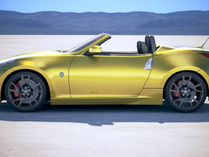 Nissan 370Z Convertible 2017 Modello 3D