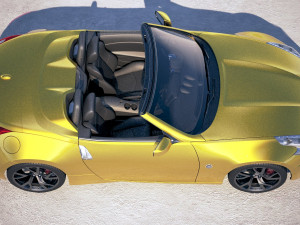 Nissan 370Z Convertible 2017 Modello 3D