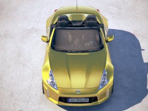 Nissan 370Z Convertible 2017 Modello 3D