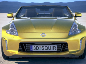 Nissan 370Z Convertible 2017 Modello 3D