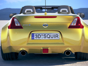 Nissan 370Z Convertible 2017 Modello 3D