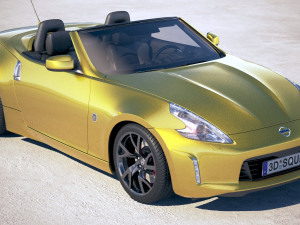 Nissan 370Z Convertible 2017 Modello 3D