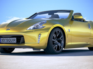 Nissan 370Z Convertible 2017 Modello 3D