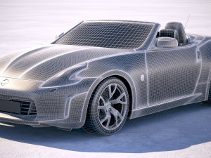 Nissan 370Z Convertible 2017 Modello 3D