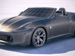 Nissan 370Z Convertible 2017 Modello 3D