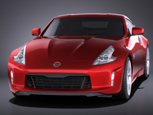 Nissan 370Z 2017 vray 3D मॉडल