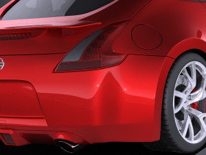 Nissan 370Z 2017 vray 3D मॉडल