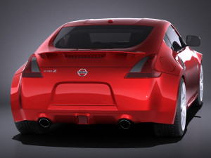Nissan 370Z 2017 vray 3D मॉडल