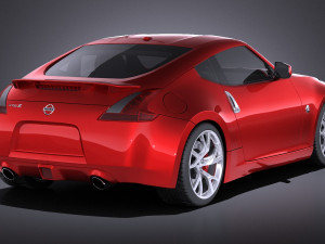 Nissan 370Z 2017 vray 3D मॉडल
