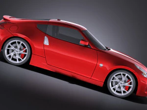 Nissan 370Z 2017 vray 3D Model