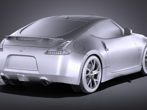 Nissan 370Z 2017 vray 3D मॉडल