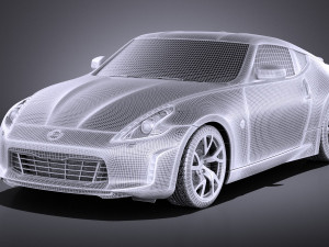 Nissan 370Z 2017 vray 3D मॉडल