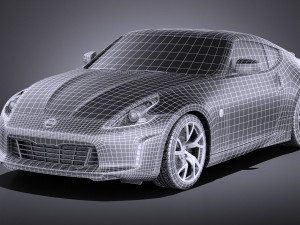 Nissan 370Z 2017 vray 3D मॉडल