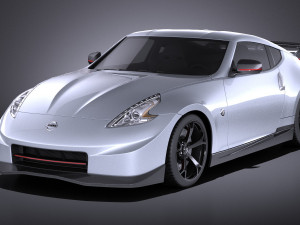 nissan 370z nismo 2014 vray 3D Model