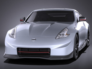 Nissan 370Z Nismo 2014 vray 3D Model