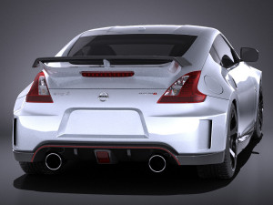 Nissan 370Z Nismo 2014 vray 3D Model