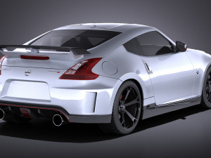 Nissan 370Z Nismo 2014 vray 3D Model