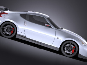 Nissan 370Z Nismo 2014 vray 3D Model