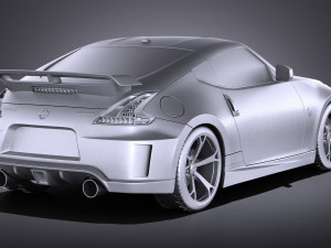 Nissan 370Z Nismo 2014 vray 3D Model